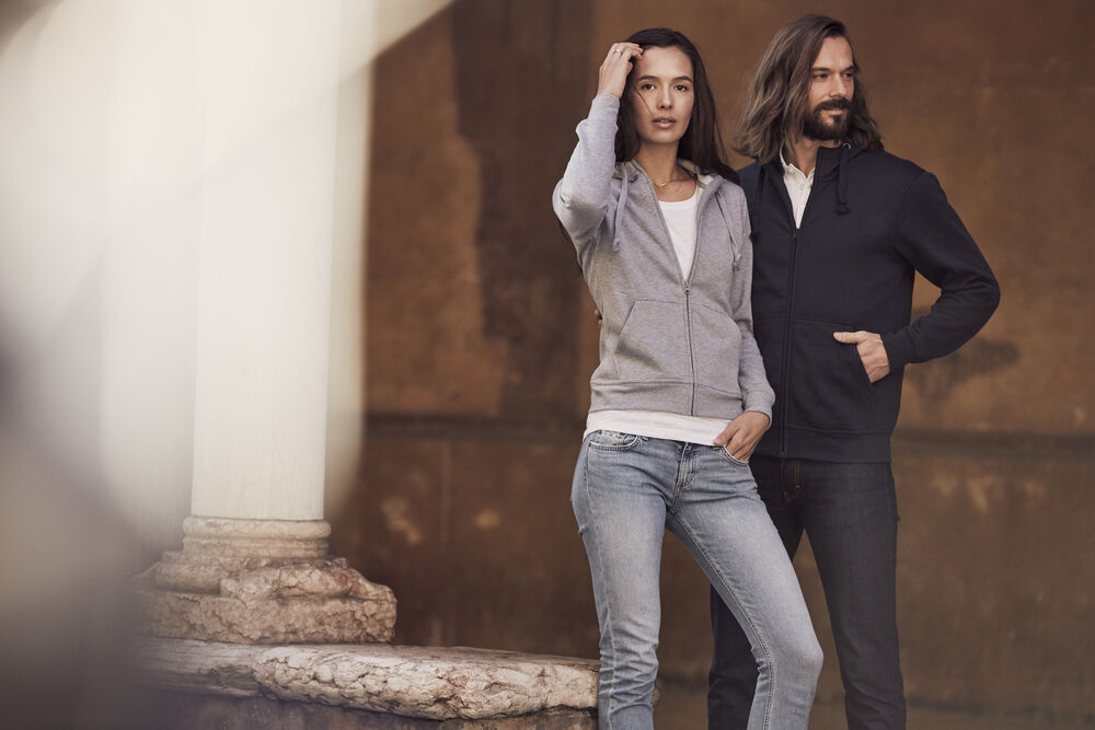 Basic Hoody Full Zip Women - Afbeelding 5