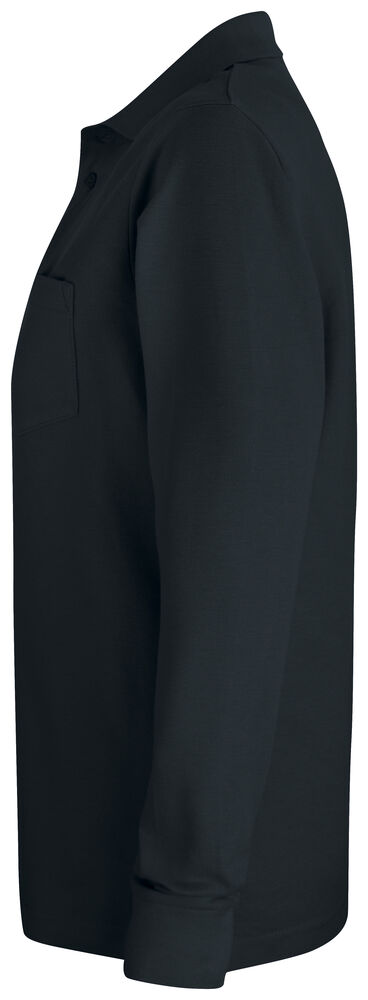 Basic Polo Pocket L/S - Afbeelding 3