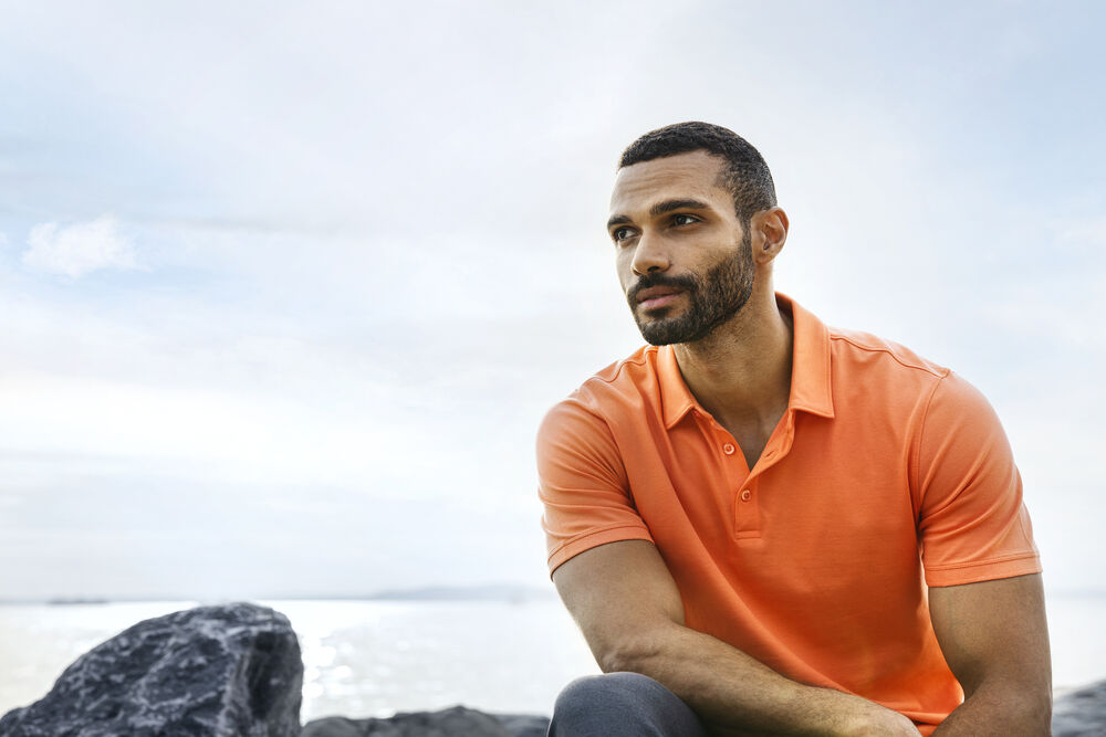 Oceanside Stretch Polo Heren - Afbeelding 7