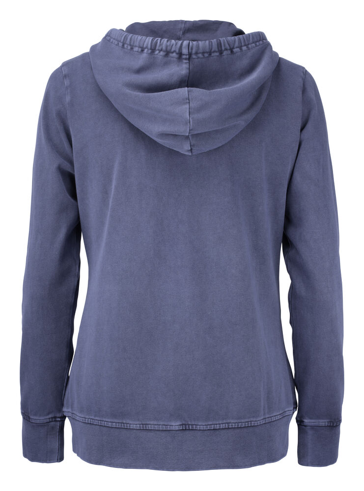 Thorp Denim Hood Full Zip Dames - Afbeelding 2
