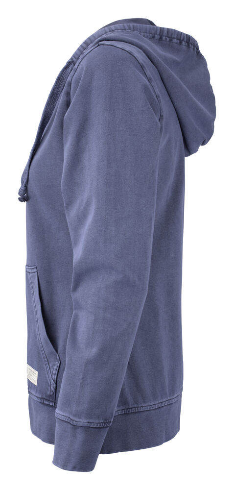 Thorp Denim Hood Full Zip Dames - Afbeelding 3