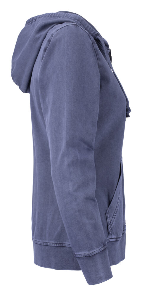 Thorp Denim Hood Full Zip Dames - Afbeelding 4