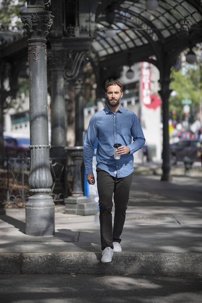 Ellensburg Denim Shirt Heren - Afbeelding 5