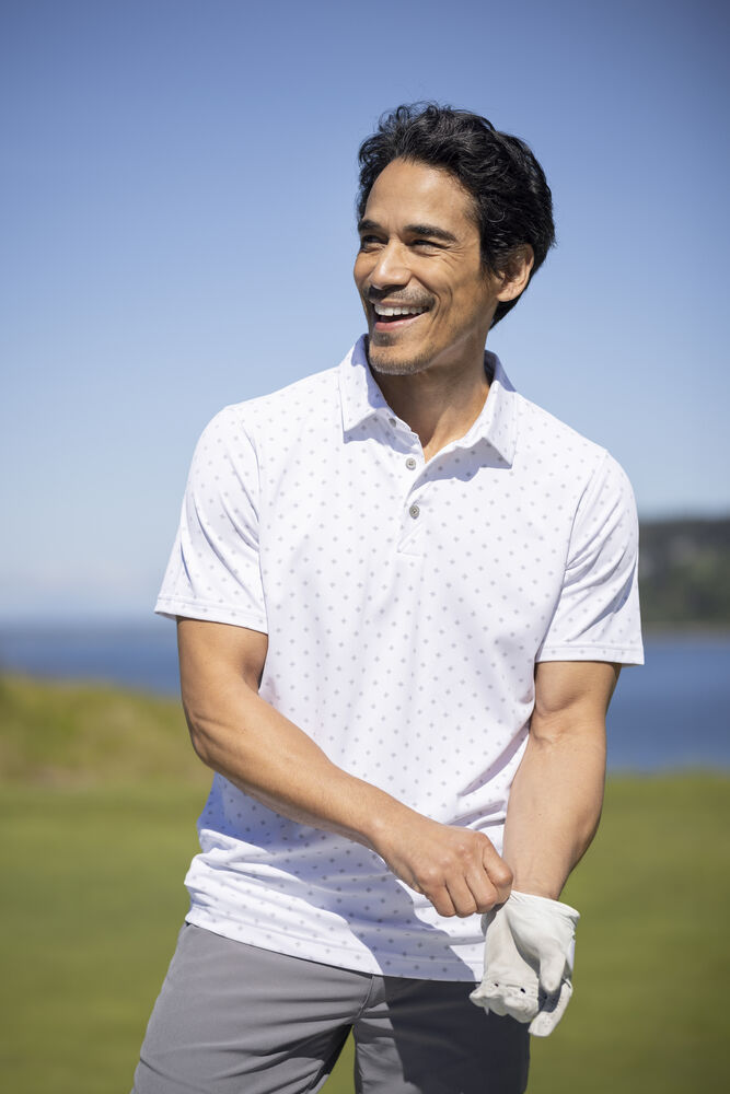 Virtue Polo Printed Heren - Afbeelding 7