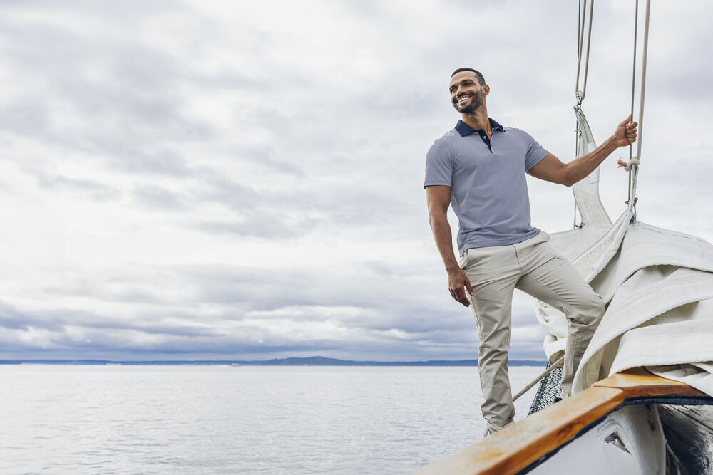 Virtue Polo Stripe Heren - Afbeelding 7